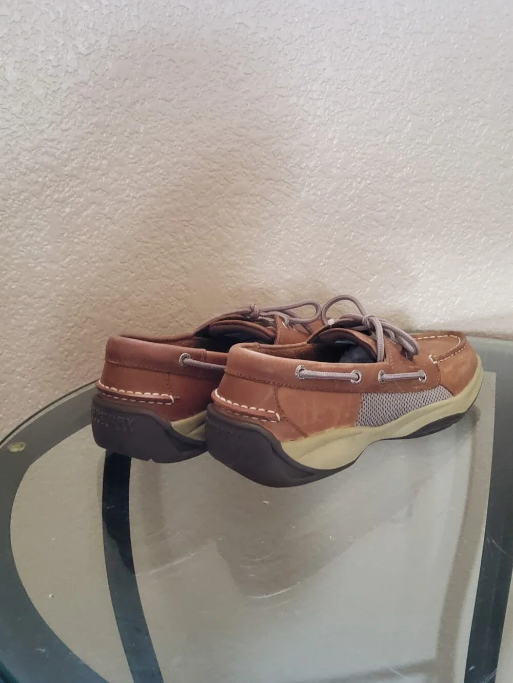 NWOT Sperry Top-Sider Intrepid Leather 2-Eye Boat Shoes - Men's 8
